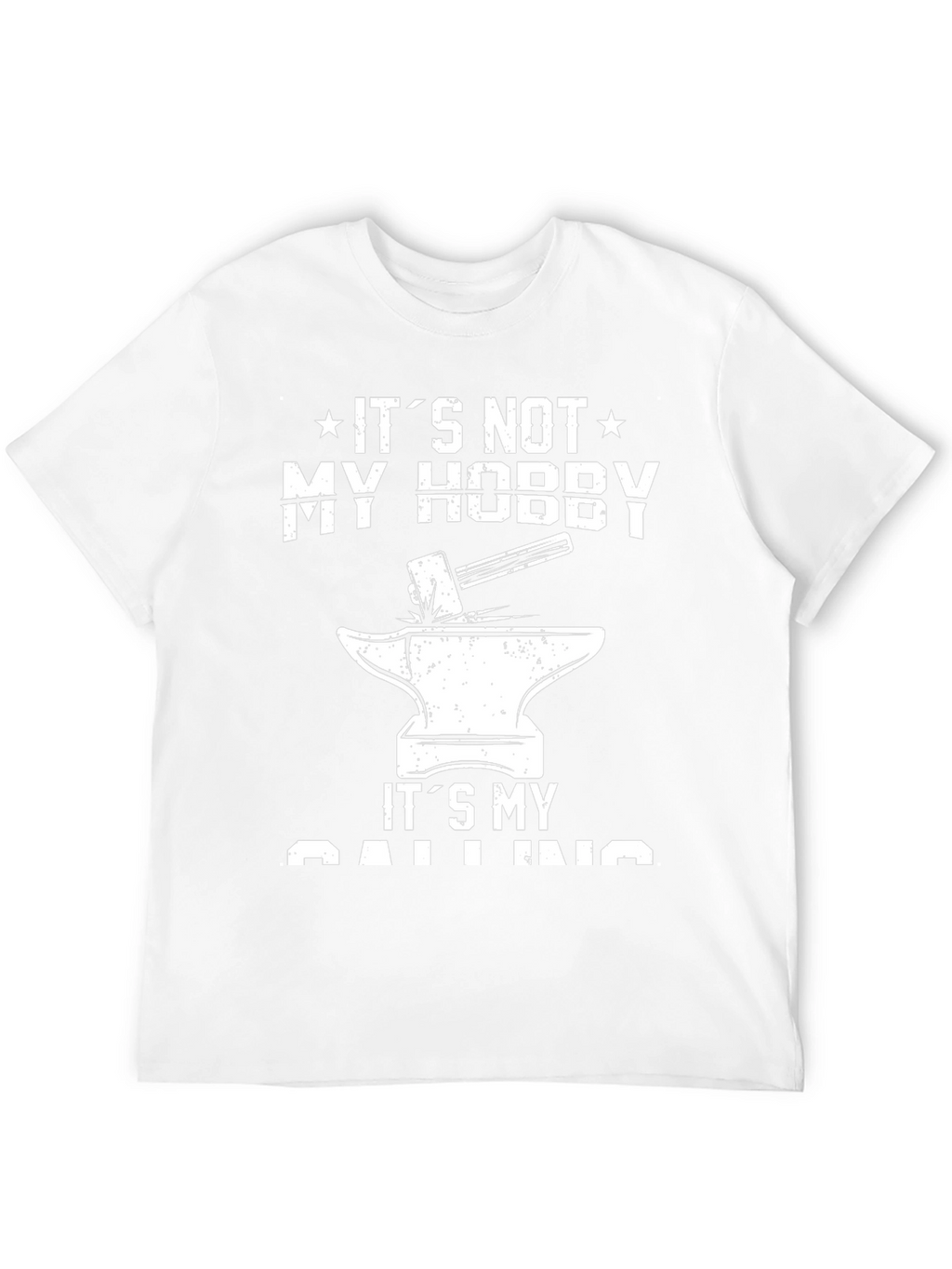 Blacksmith Anvil T-Shirt - Its My Calling