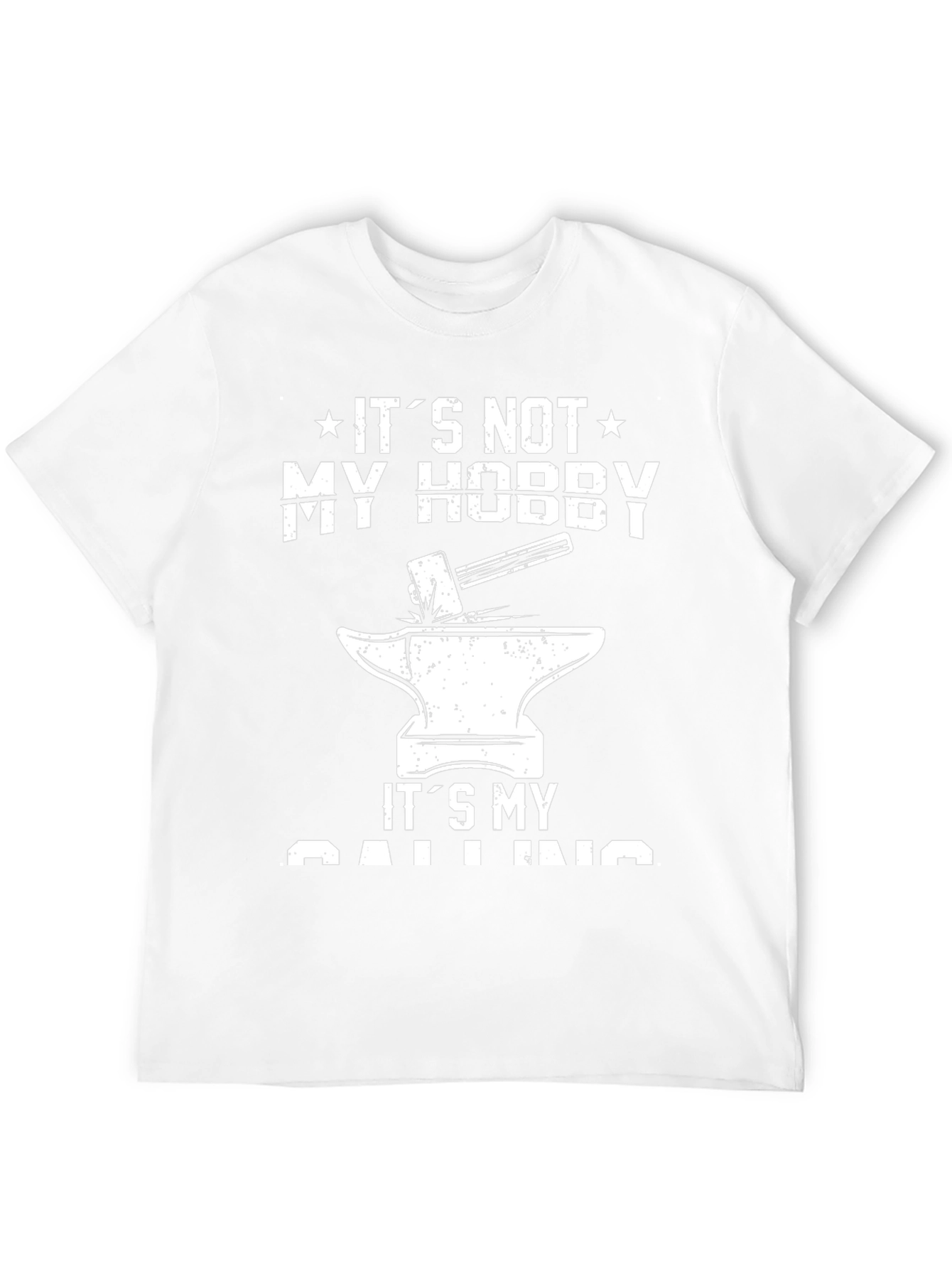 Blacksmith Anvil T-Shirt - Its My Calling