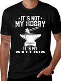 Blacksmith Anvil T-Shirt - Its My Calling