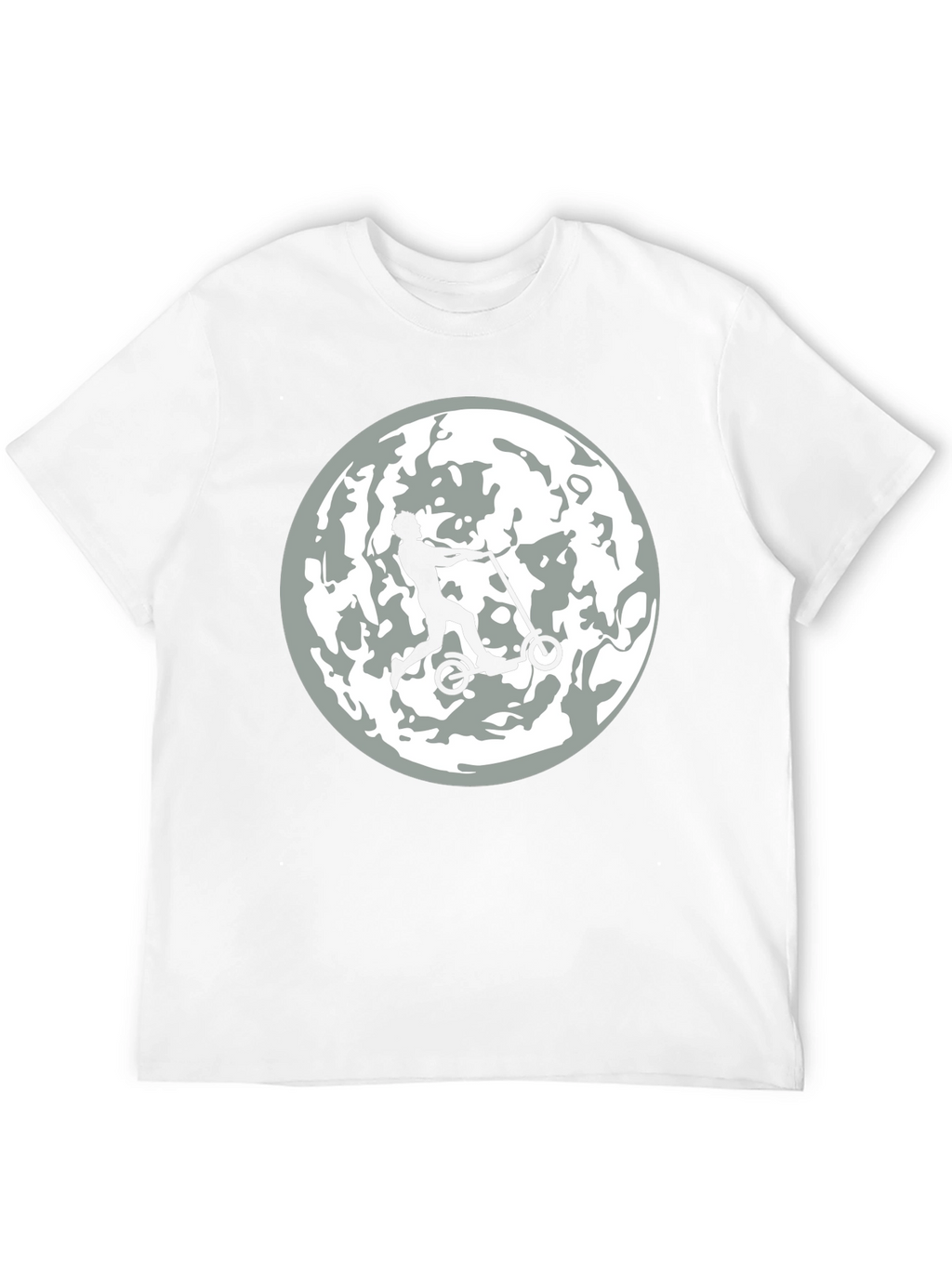 Moon Rider Graphic Tee - Mens Black T-Shirt