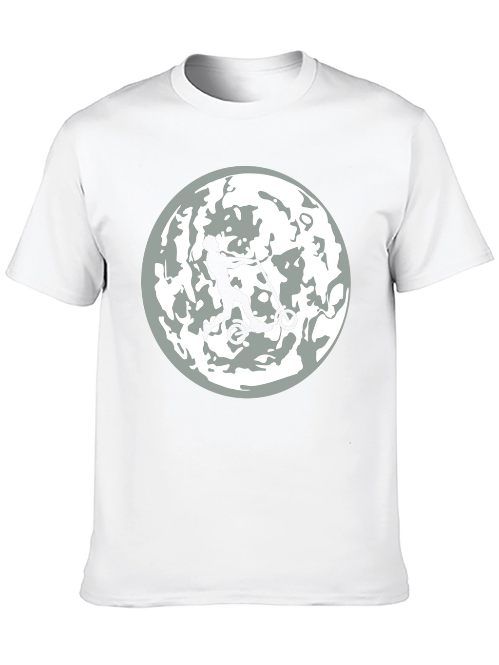 Moon Rider Graphic Tee - Mens Black T-Shirt