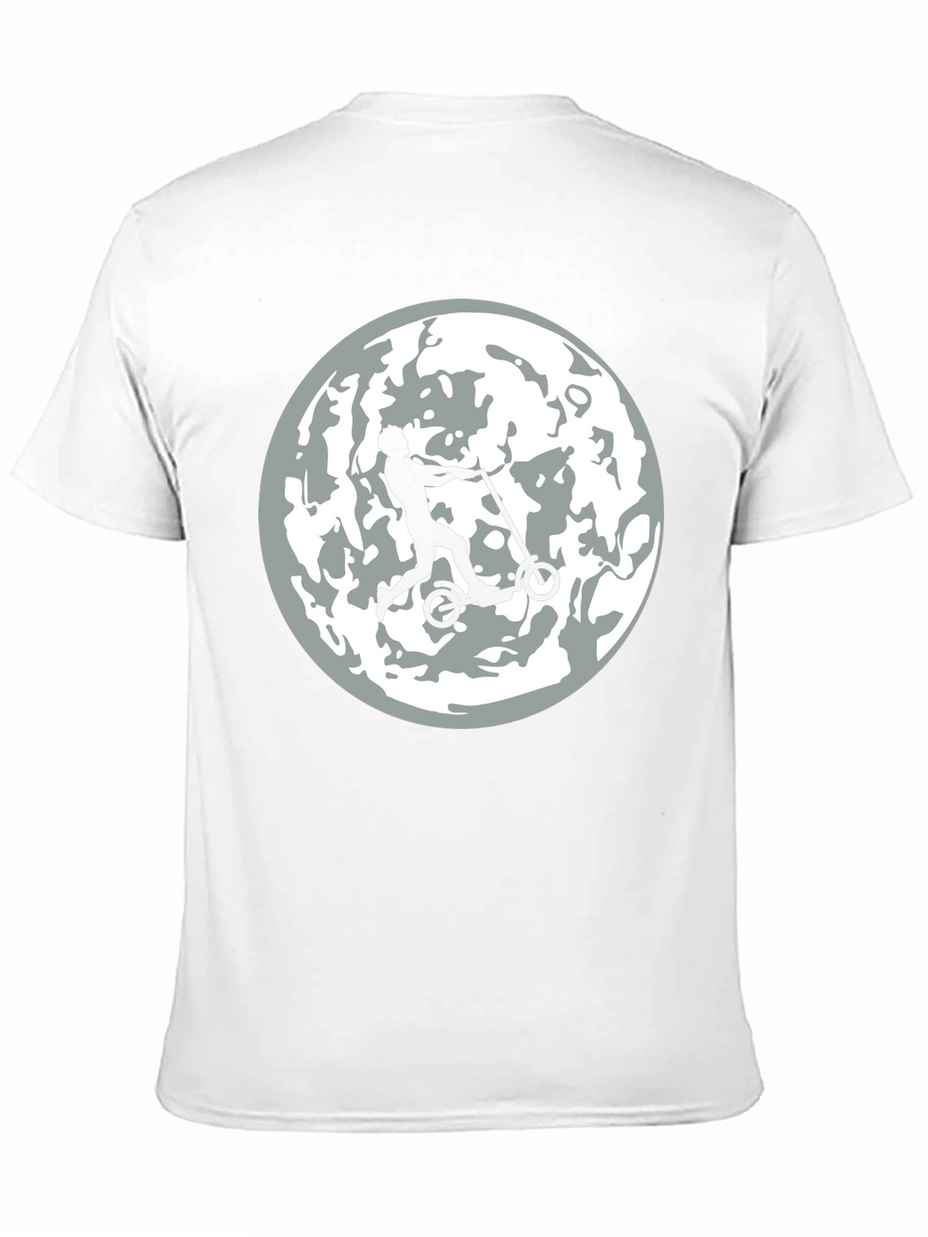 Moon Rider Graphic Tee - Mens Black T-Shirt