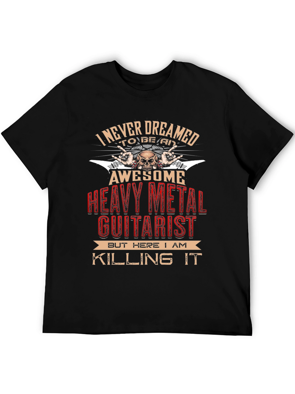 Heavy Metal Guitarist T-Shirt