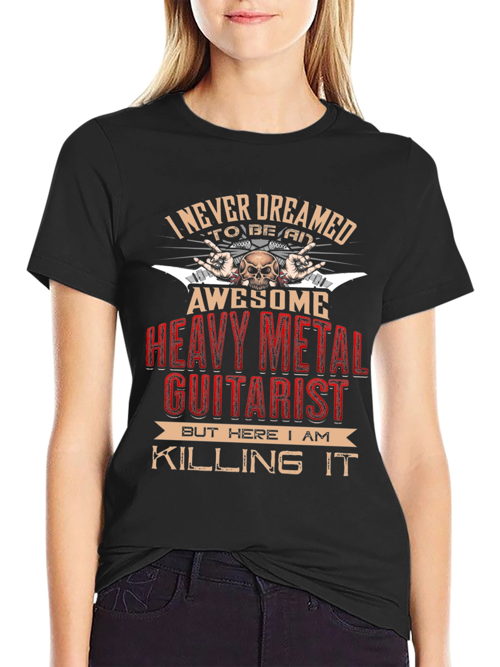 Heavy Metal Guitarist T-Shirt