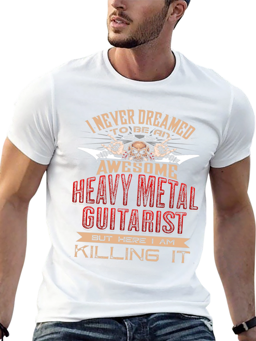 Heavy Metal Guitarist T-Shirt