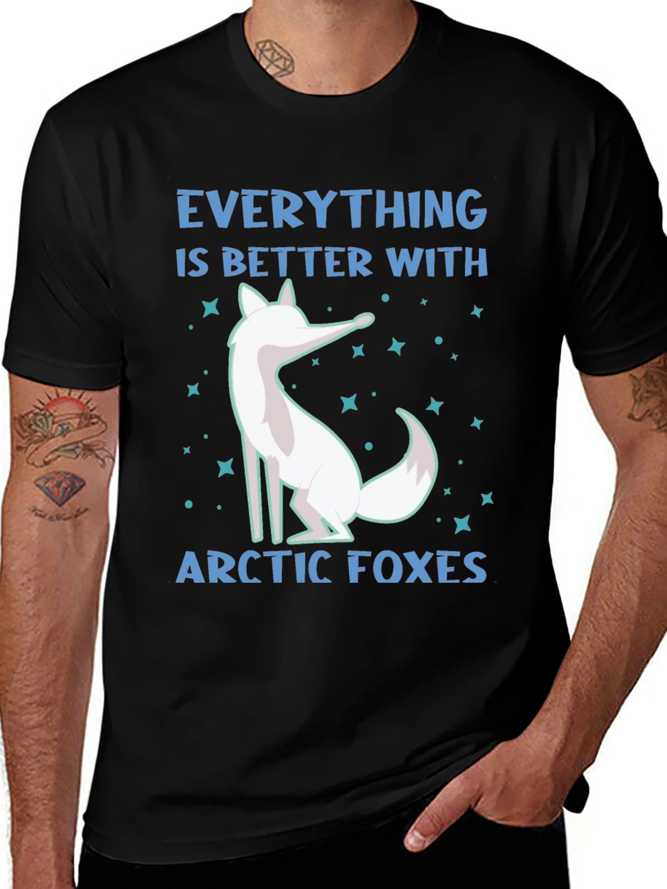 Arctic Foxes Graphic Tee - Unisex