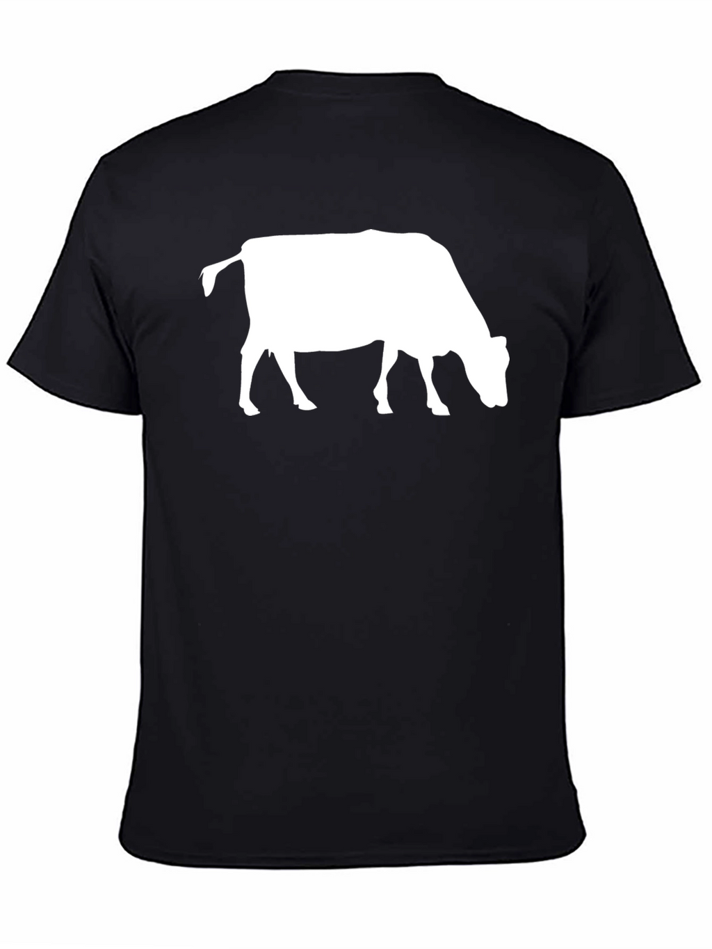 Cow Silhouette Graphic Tee - Unisex