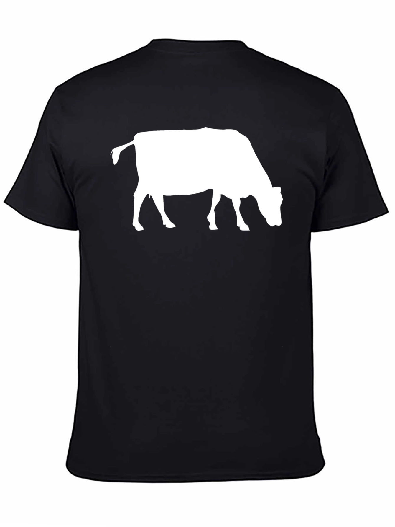 Cow Silhouette Graphic Tee - Unisex