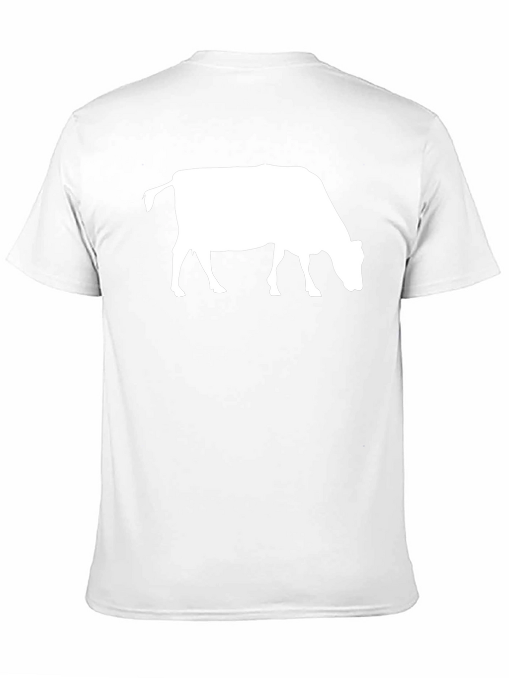 Cow Silhouette Graphic Tee - Unisex