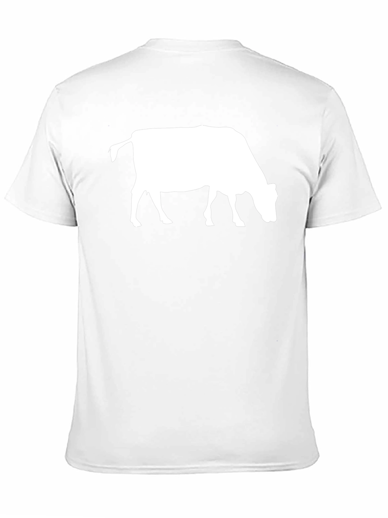Cow Silhouette Graphic Tee - Unisex