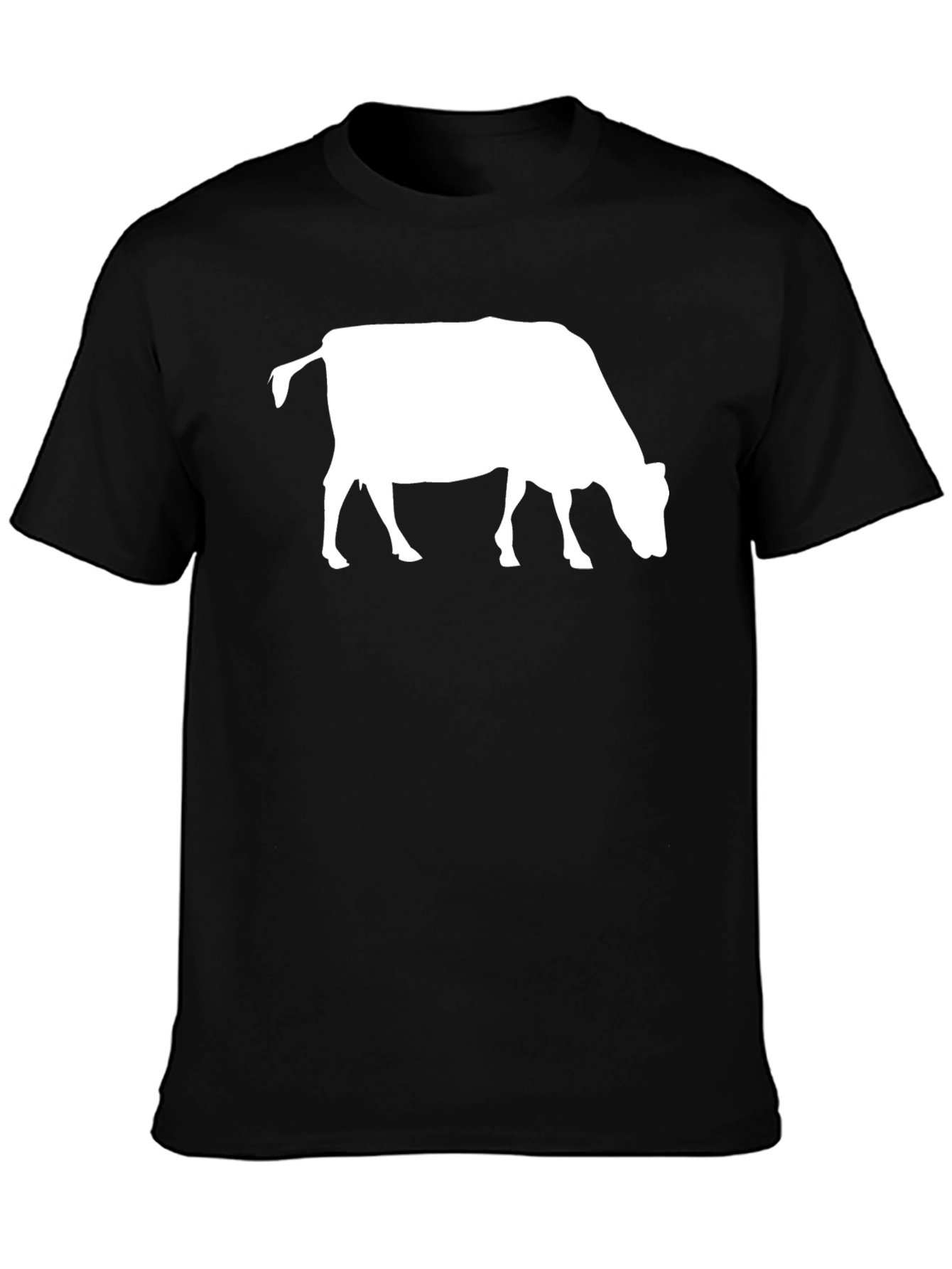 Cow Silhouette Graphic Tee - Unisex