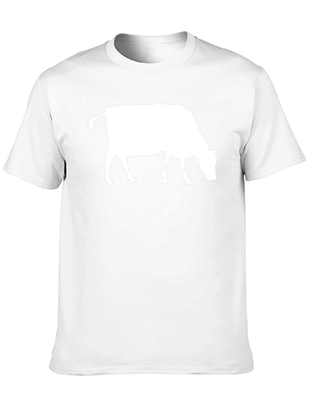 Cow Silhouette Graphic Tee - Unisex