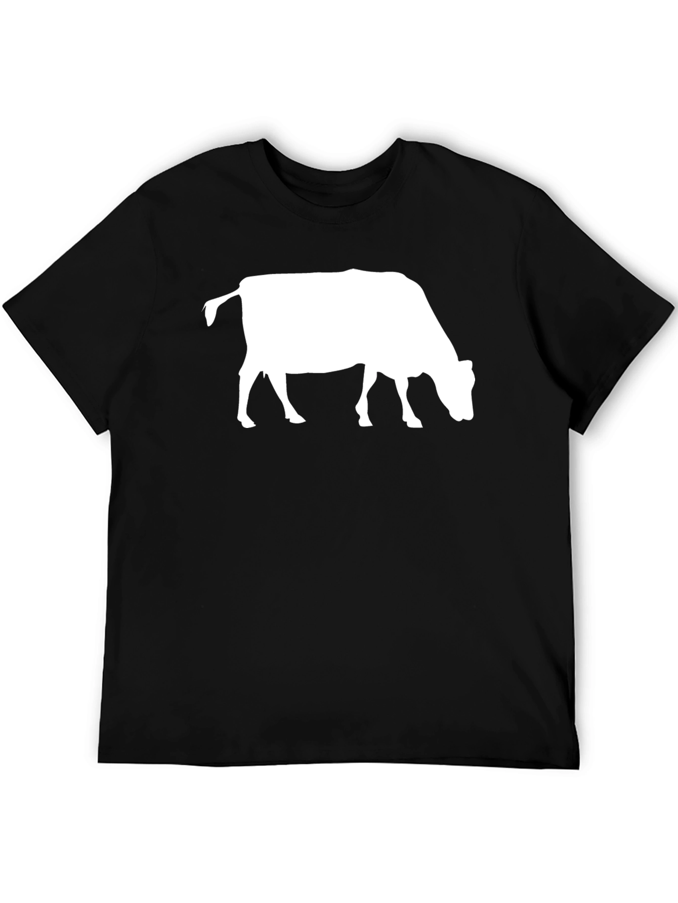 Cow Silhouette Graphic Tee - Unisex