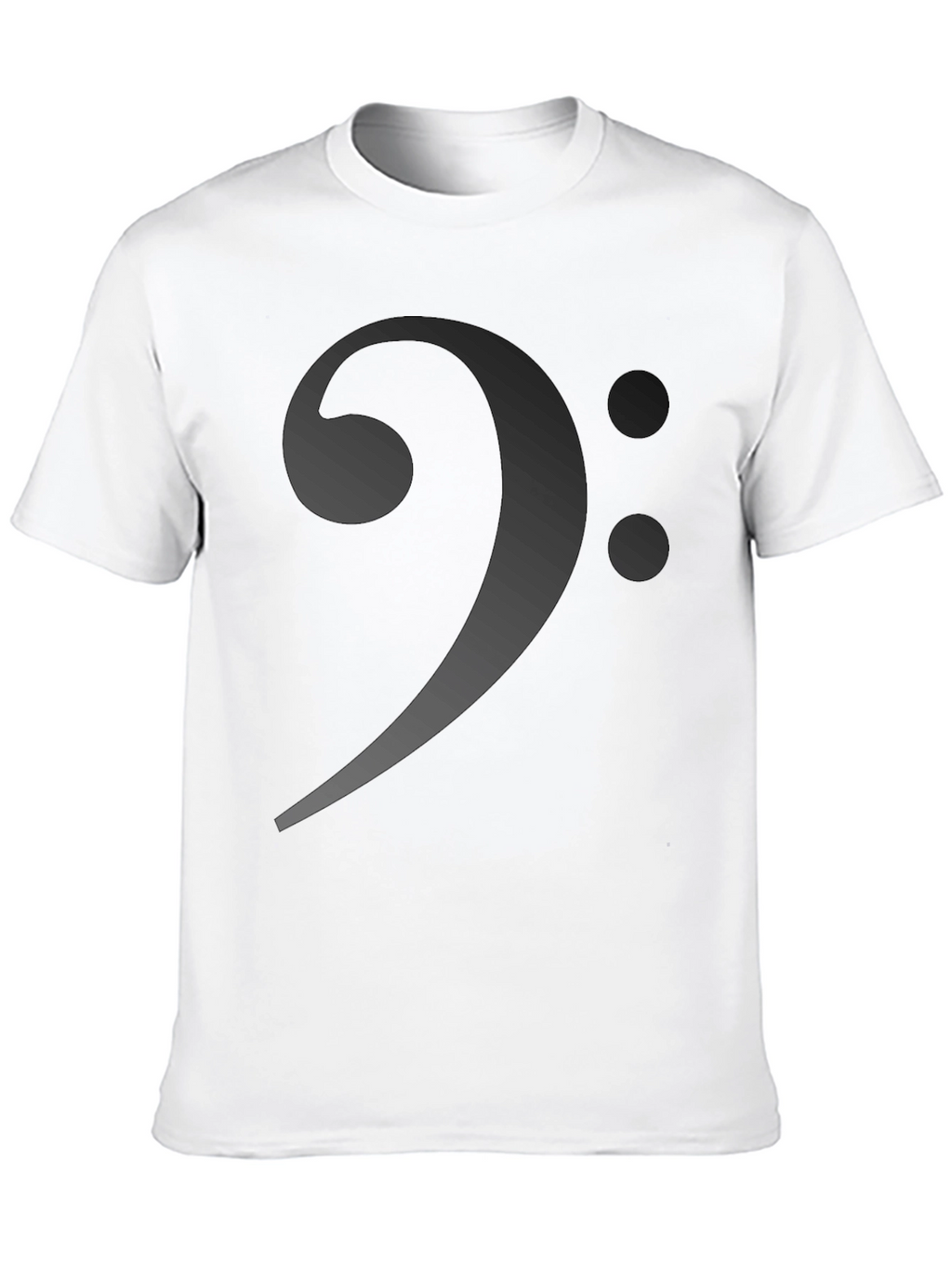 Bass Clef Graphic T-Shirt - Music Lover Tee