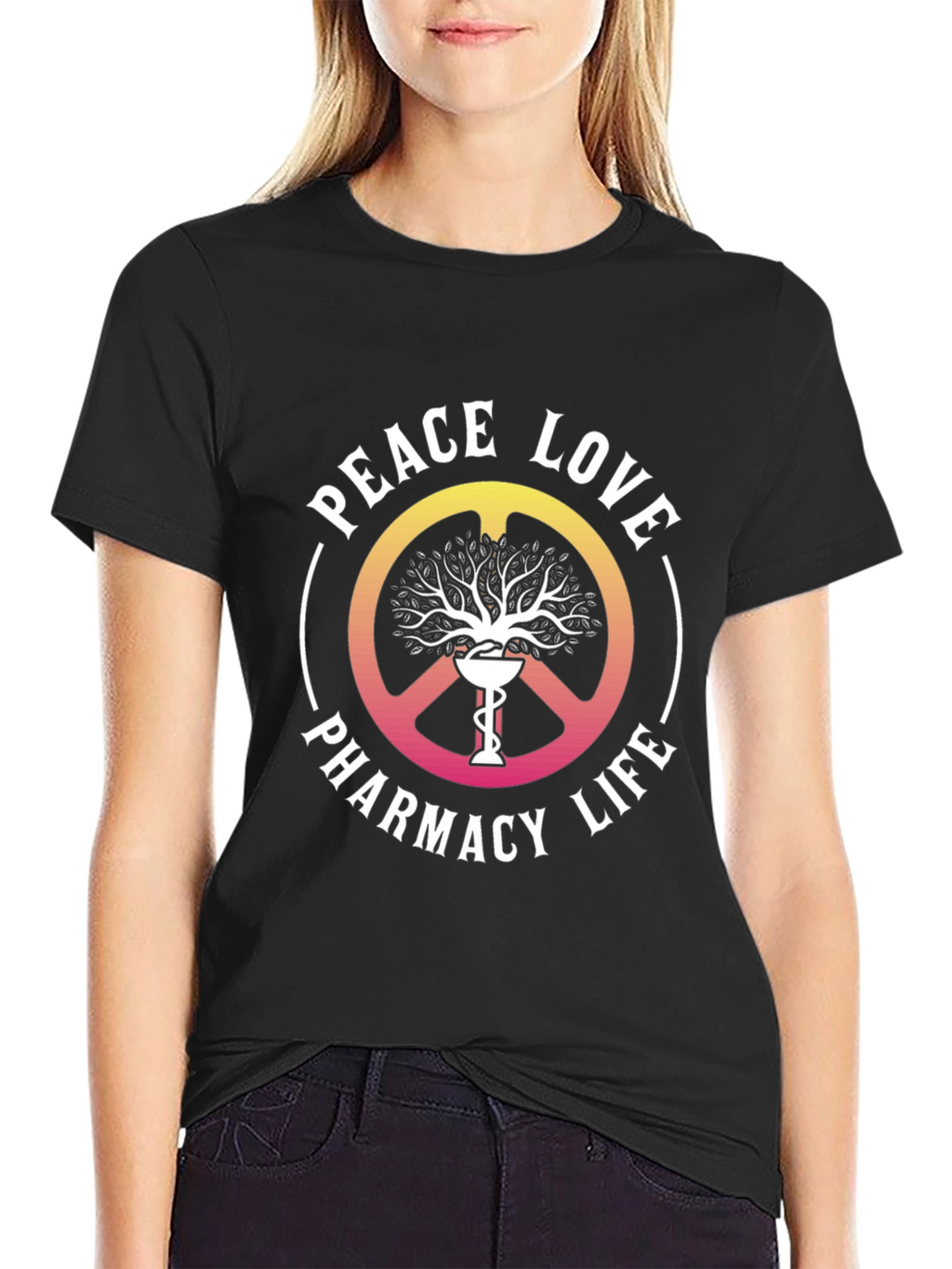 Peace Love Pharmacy Life T-Shirt
