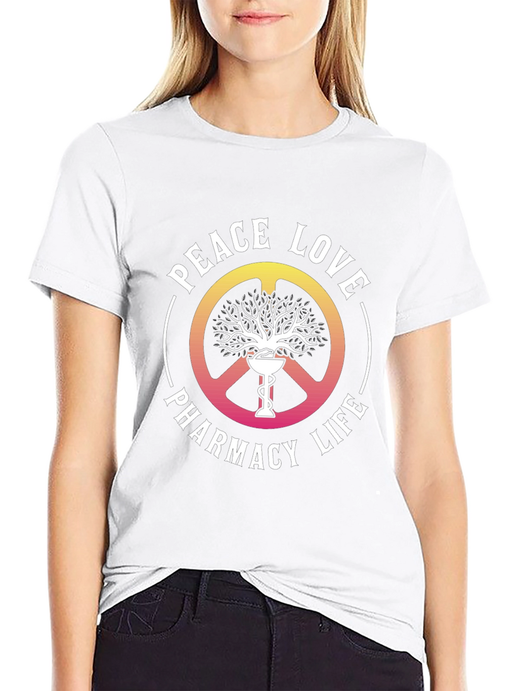 Peace Love Pharmacy Life T-Shirt