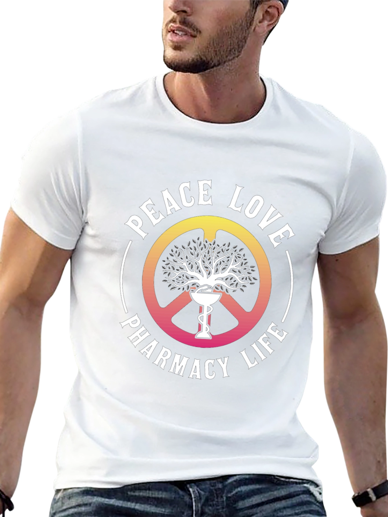 Peace Love Pharmacy Life T-Shirt