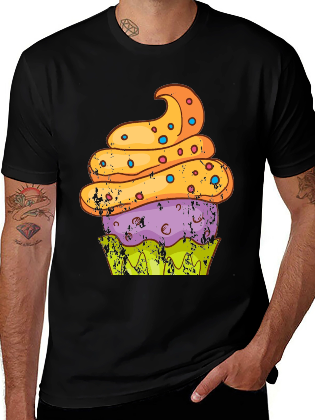 Cupcake Graphic T-Shirt - Sweet Treat Tee