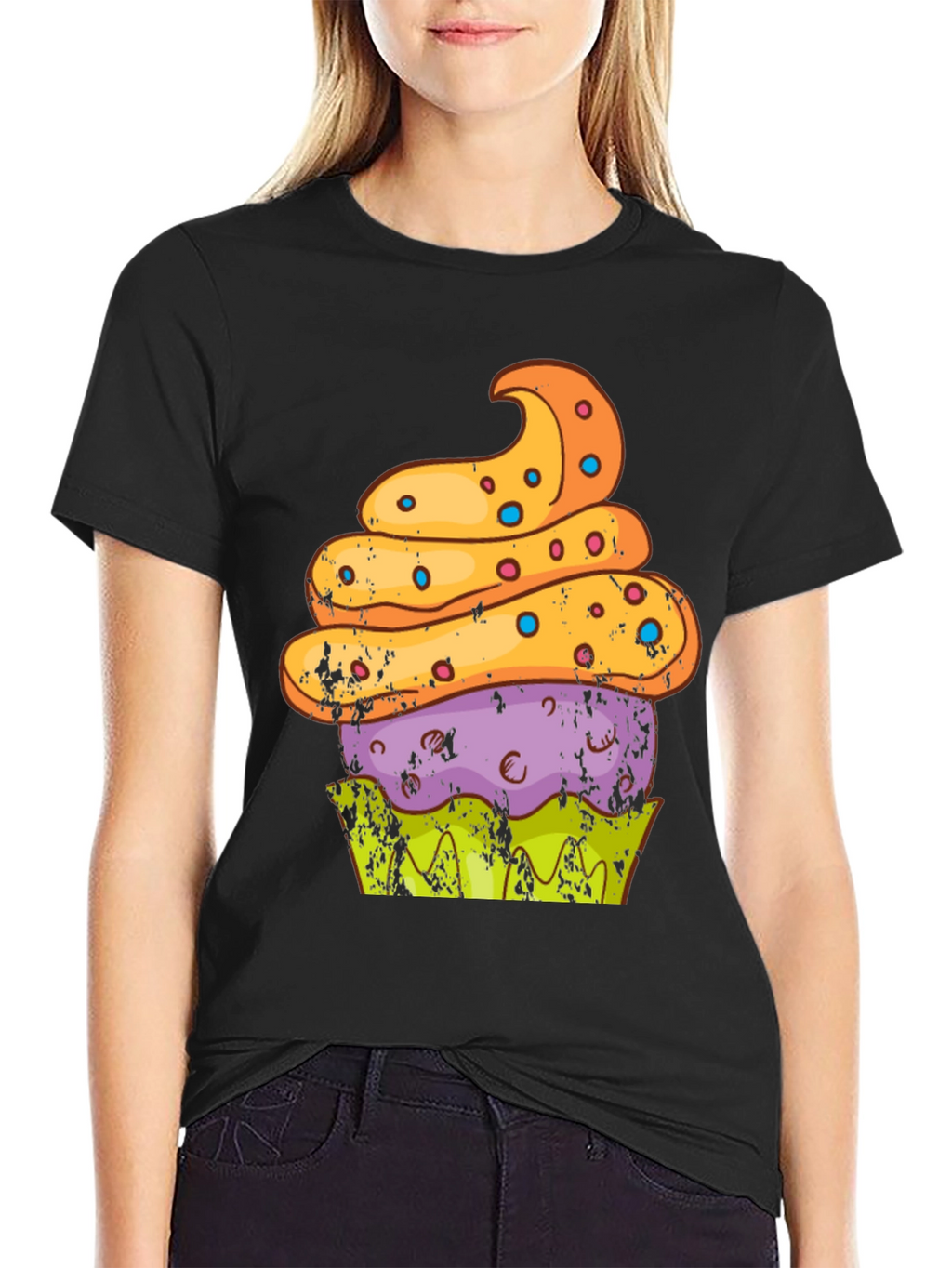 Cupcake Graphic T-Shirt - Sweet Treat Tee