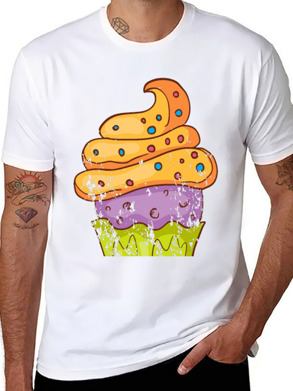 Cupcake Graphic T-Shirt - Sweet Treat Tee