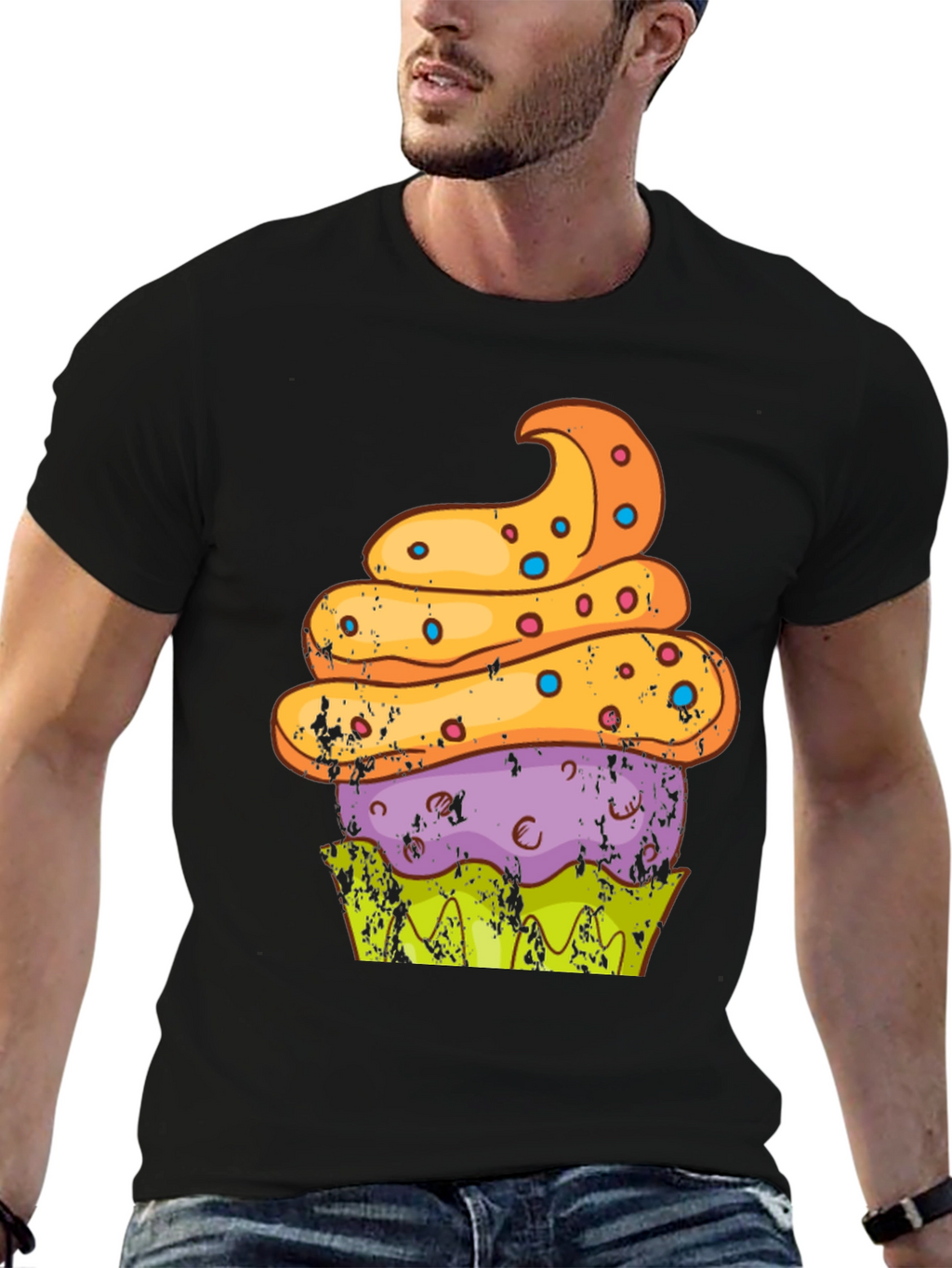 Cupcake Graphic T-Shirt - Sweet Treat Tee