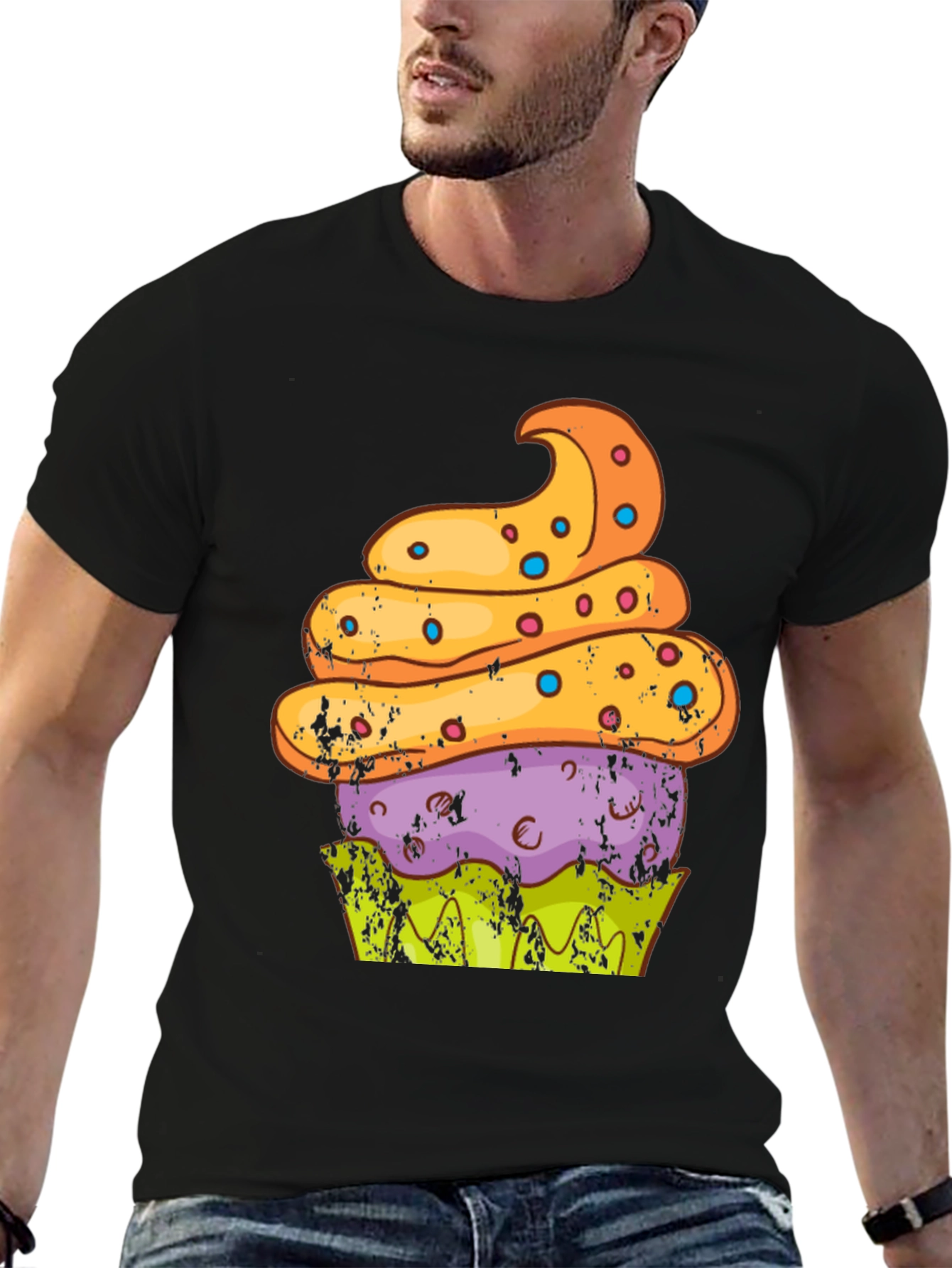 Cupcake Graphic T-Shirt - Sweet Treat Tee