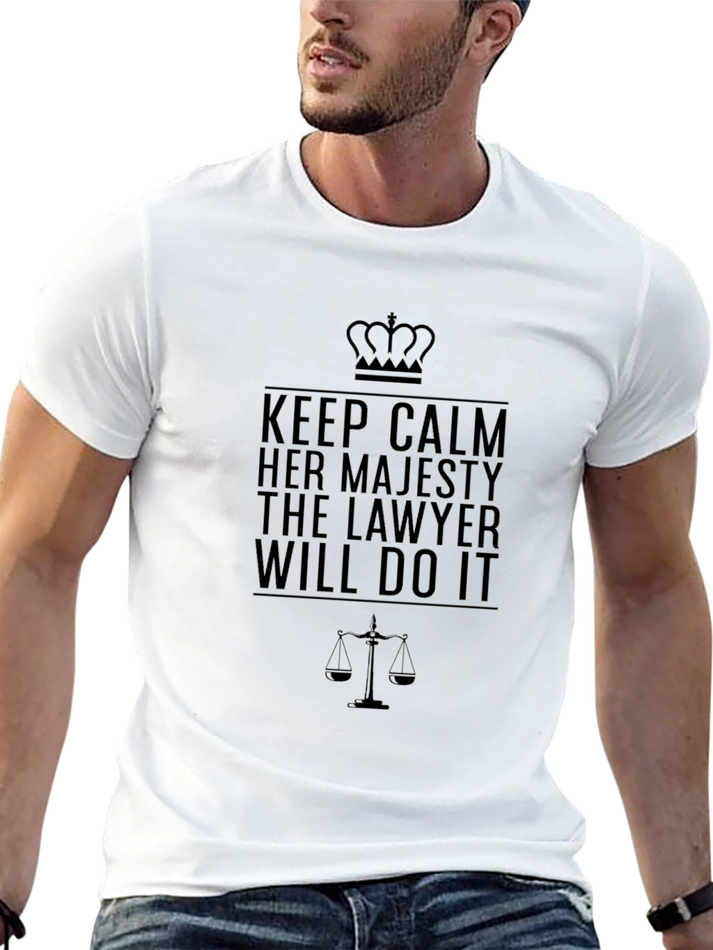 Keep Calm Lawyer T-Shirt - Her Majesty