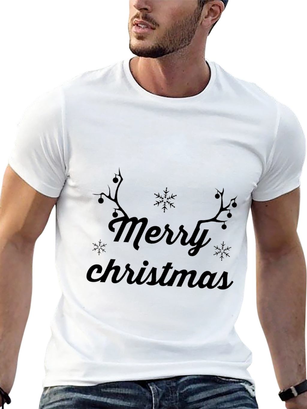Merry Christmas Graphic T-Shirt
