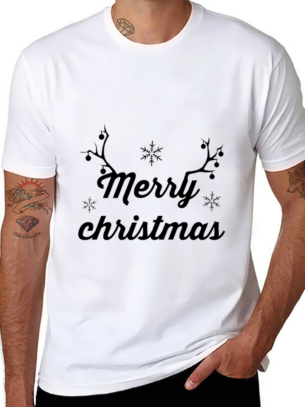 Merry Christmas Graphic T-Shirt
