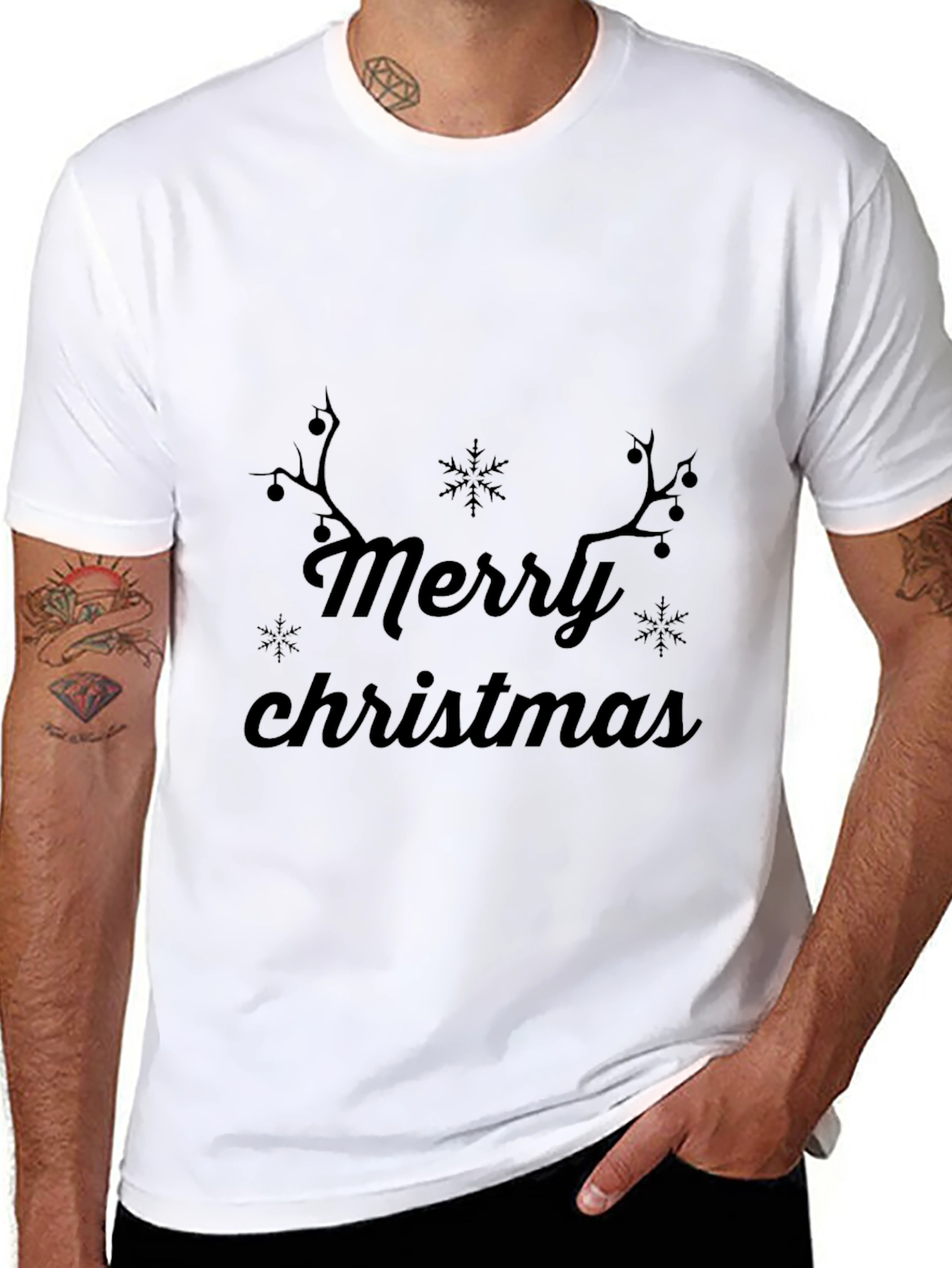 Merry Christmas Graphic T-Shirt