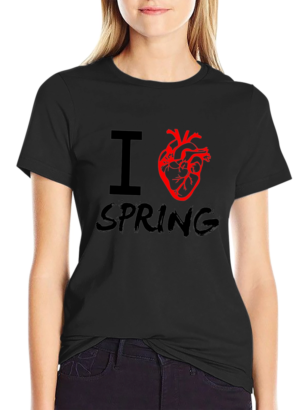 I Heart Spring Graphic T-Shirt