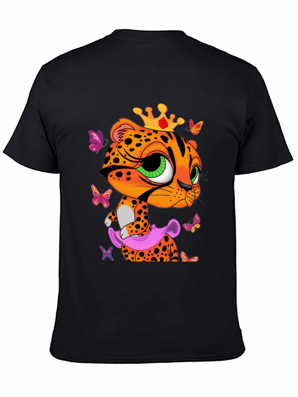 Leopard Princess T-Shirt - Fun & Stylish