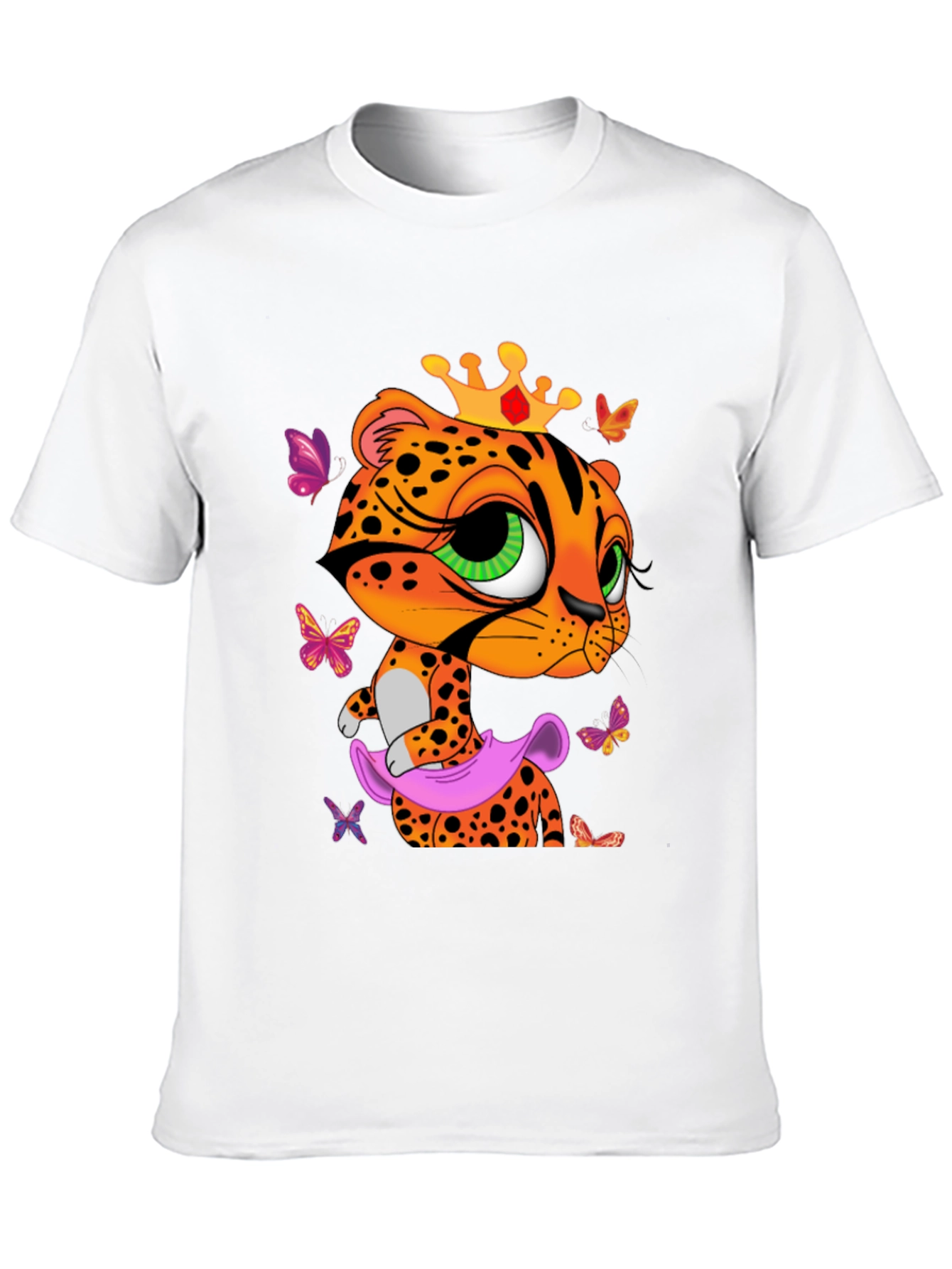 Leopard Princess T-Shirt - Fun & Stylish