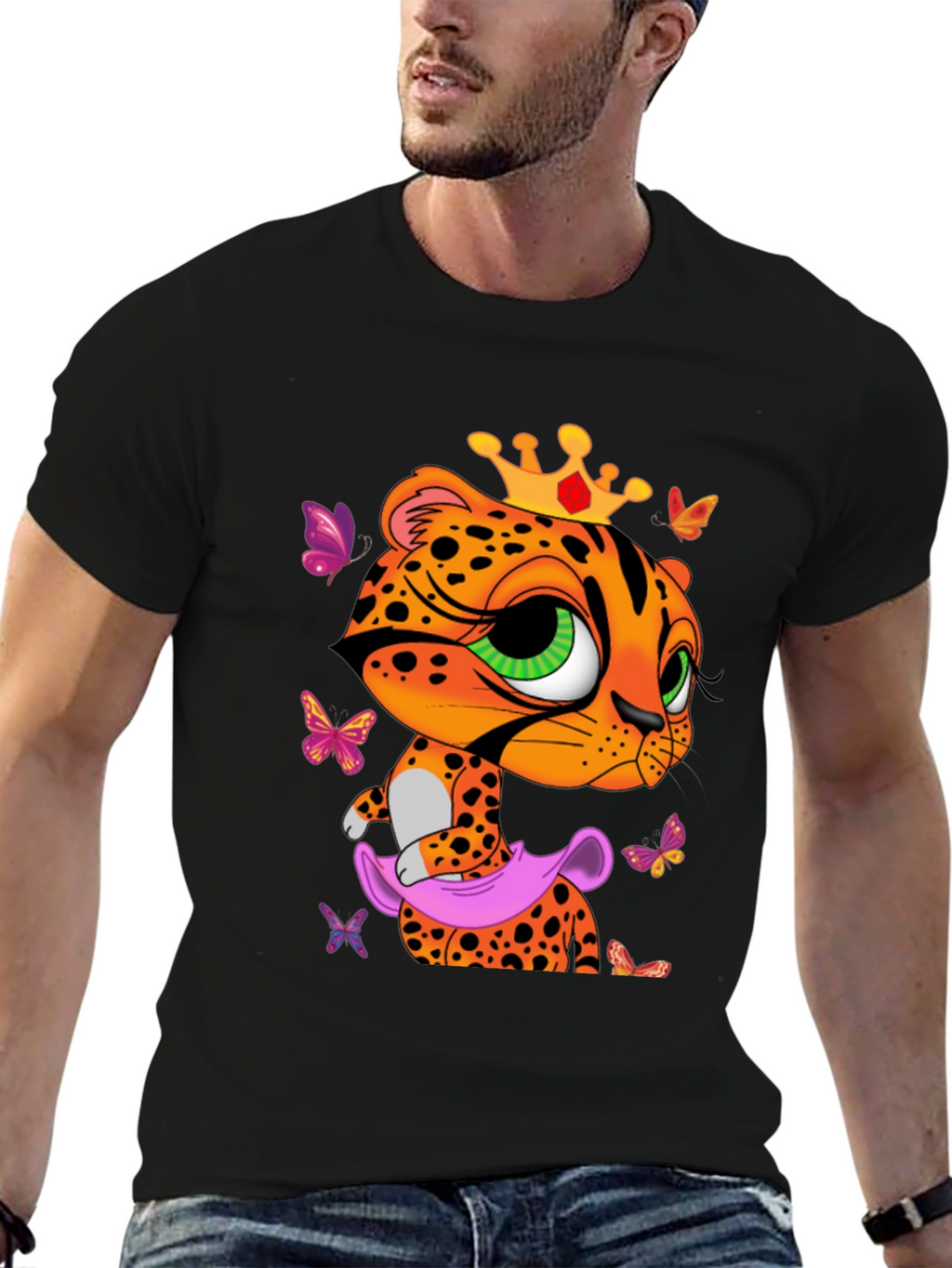 Leopard Princess T-Shirt - Fun & Stylish