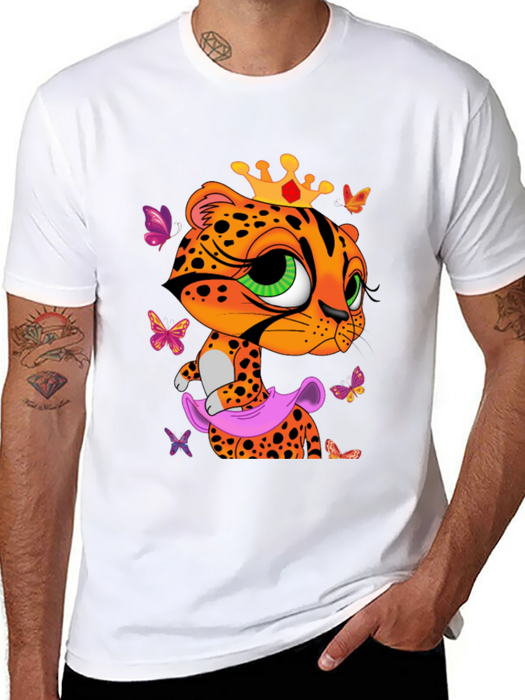 Leopard Princess T-Shirt - Fun & Stylish