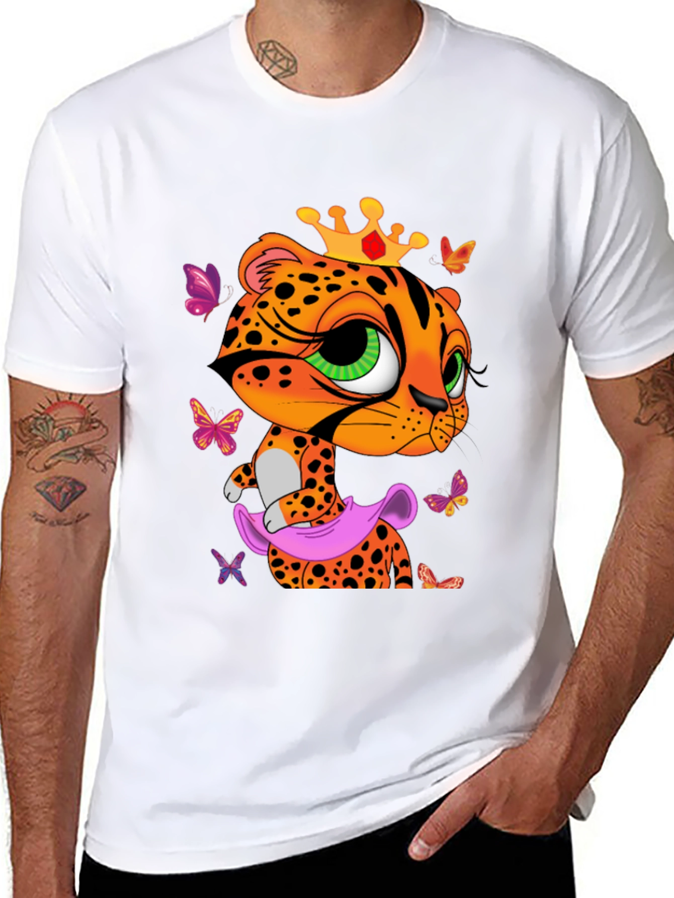 Leopard Princess T-Shirt - Fun & Stylish