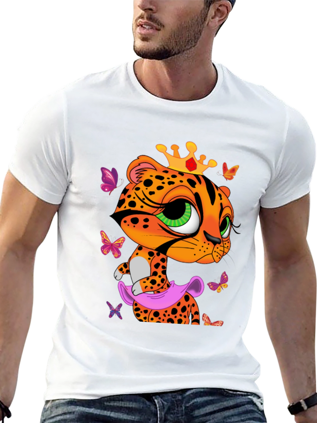 Leopard Princess T-Shirt - Fun & Stylish
