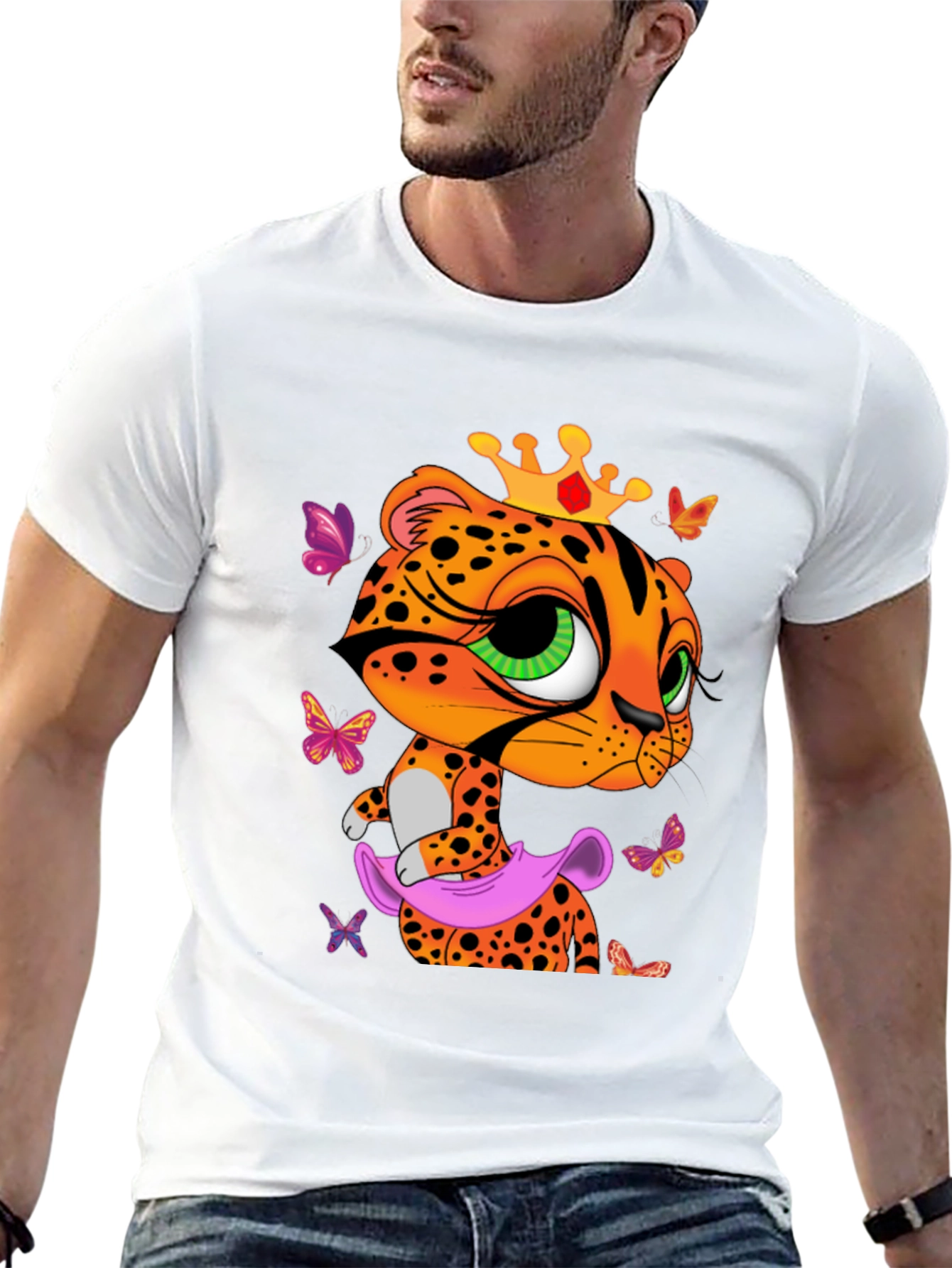 Leopard Princess T-Shirt - Fun & Stylish