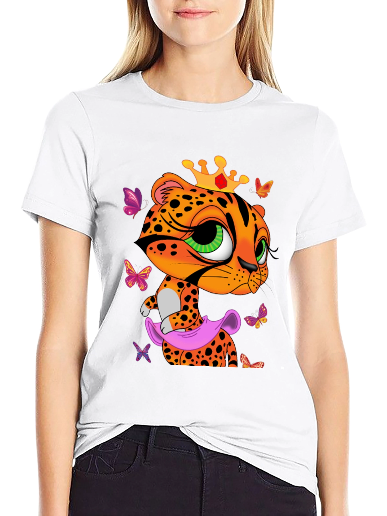 Leopard Princess T-Shirt - Fun & Stylish