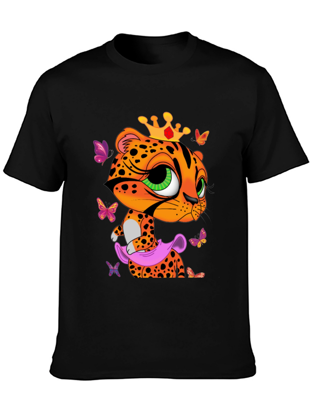Leopard Princess T-Shirt - Fun & Stylish