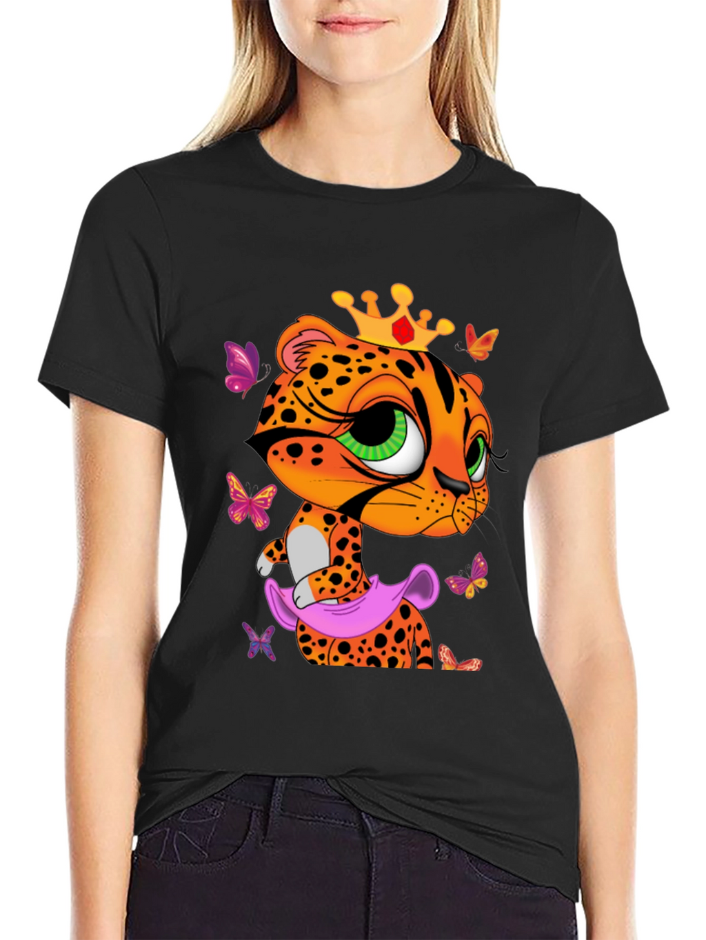 Leopard Princess T-Shirt - Fun & Stylish