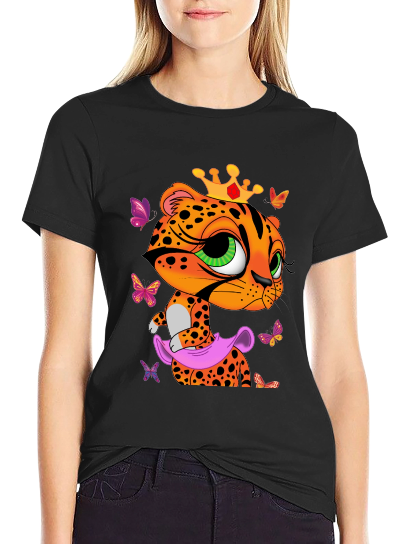 Leopard Princess T-Shirt - Fun & Stylish