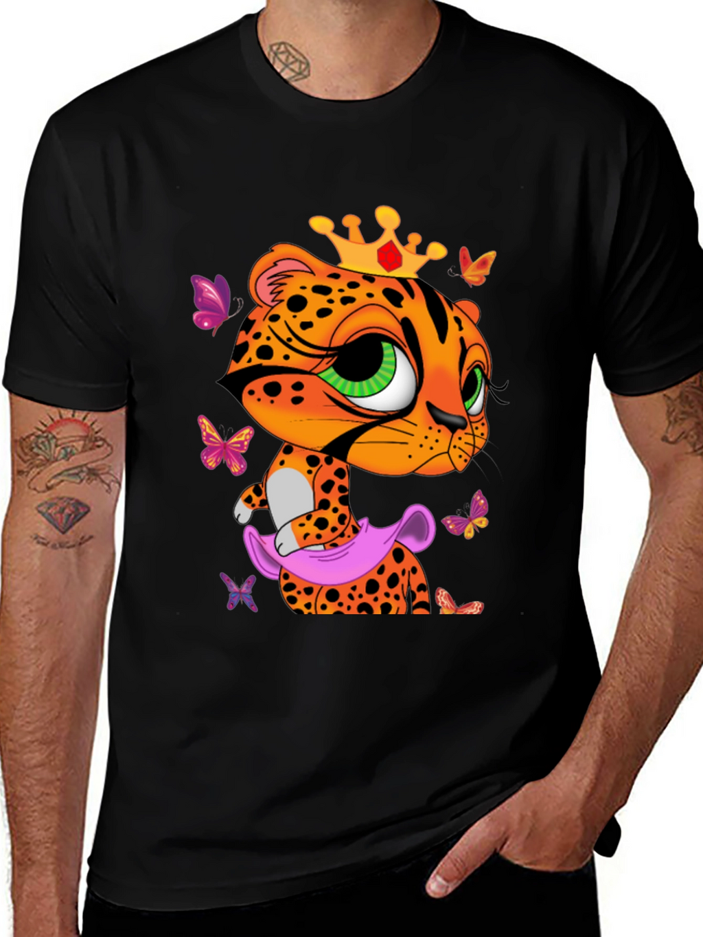 Leopard Princess T-Shirt - Fun & Stylish