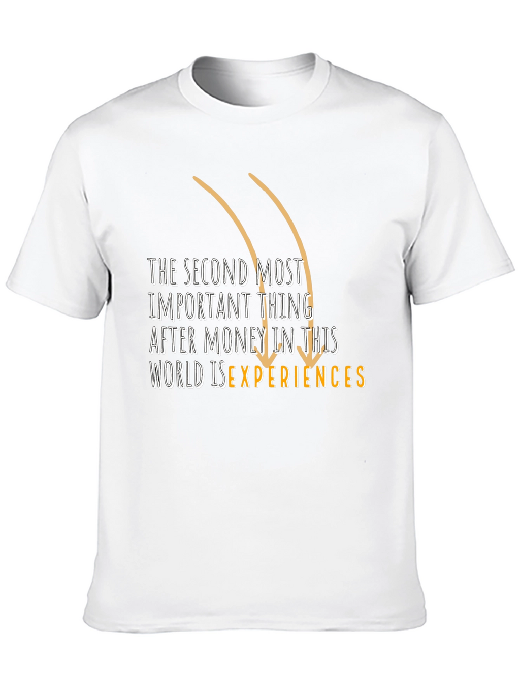 Experiences Tee: The Second Most Important Thing