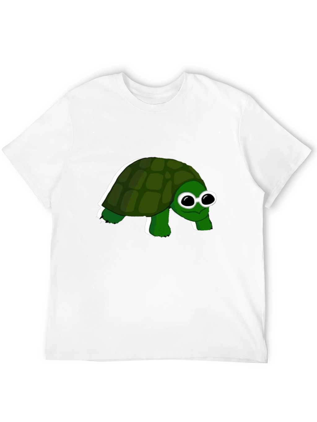 Turtle Graphic Tee - Funny Googly Eye Turtle Shirt