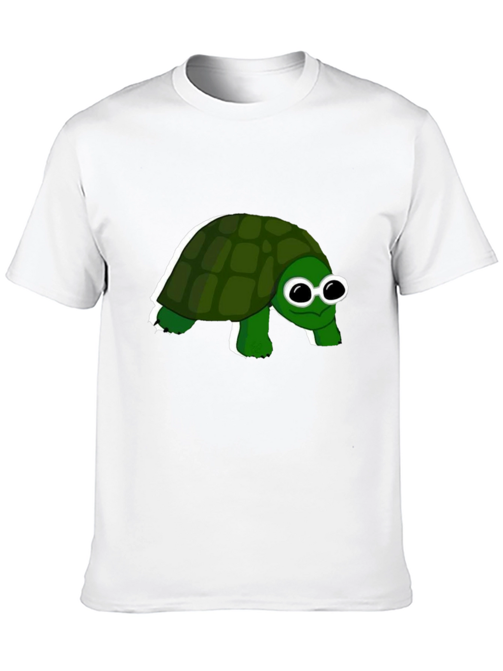 Turtle Graphic Tee - Funny Googly Eye Turtle Shirt