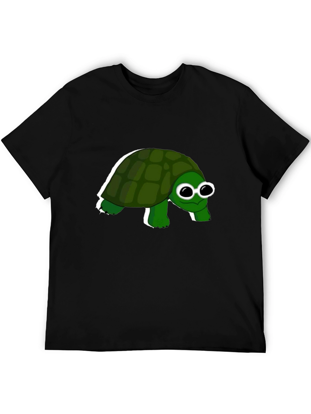 Turtle Graphic Tee - Funny Googly Eye Turtle Shirt