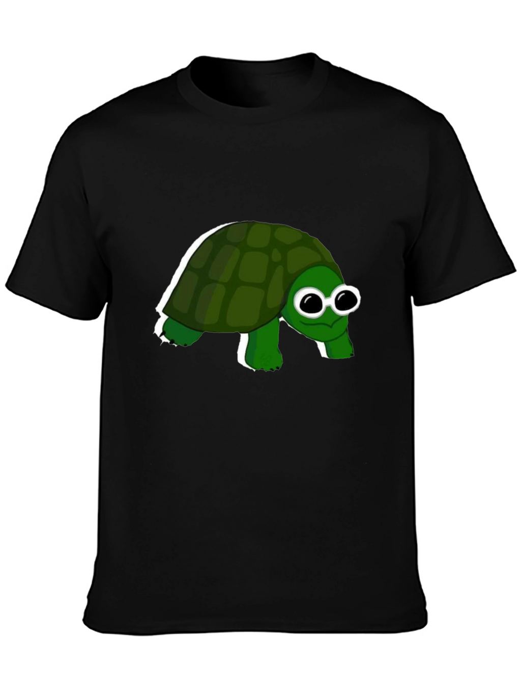 Turtle Graphic Tee - Funny Googly Eye Turtle Shirt