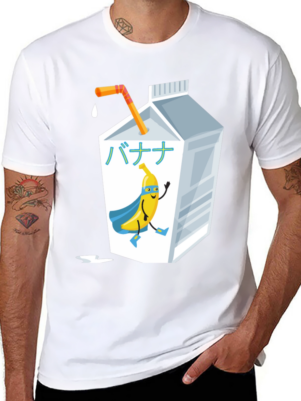 Banana Milk T-Shirt - Super Fruit Fun