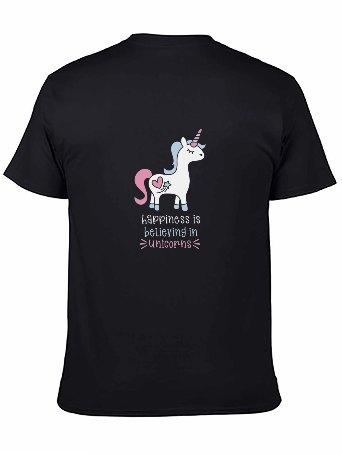Unicorn Believer Black T-Shirt